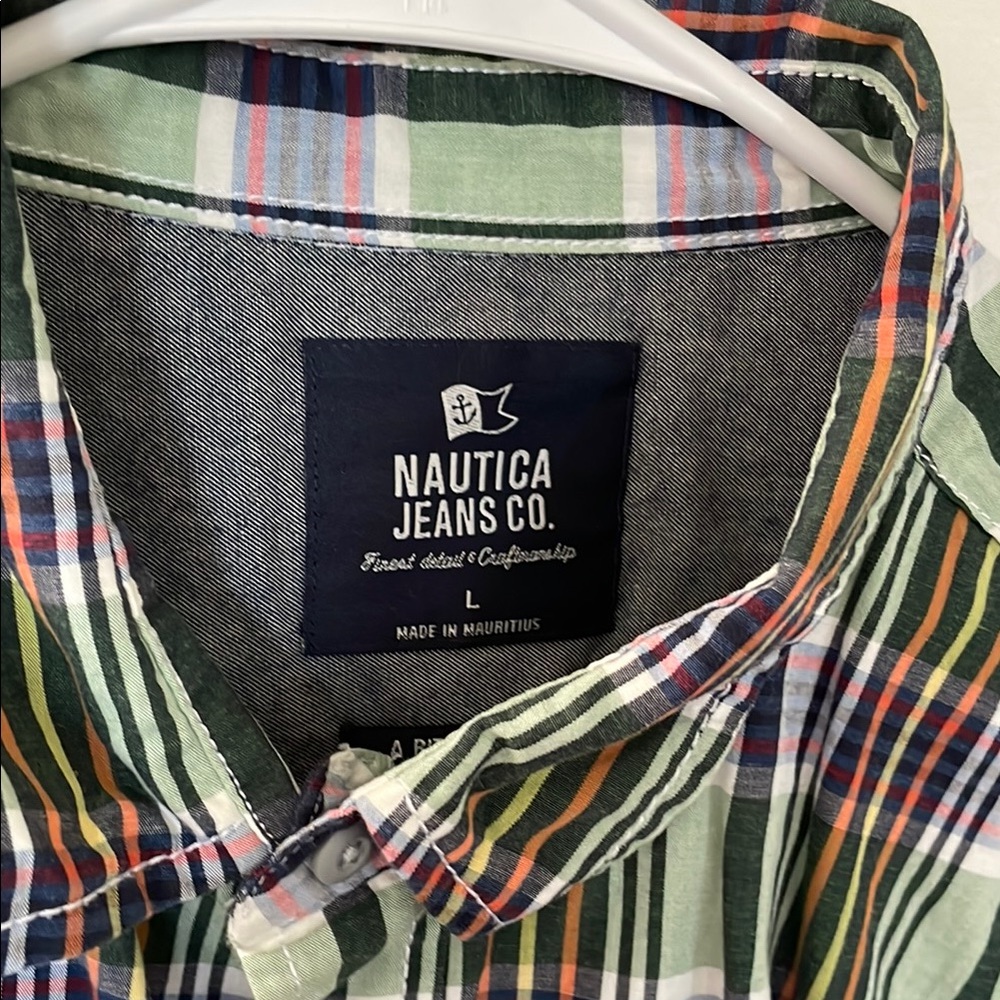 Men's Green Plaid Shirt